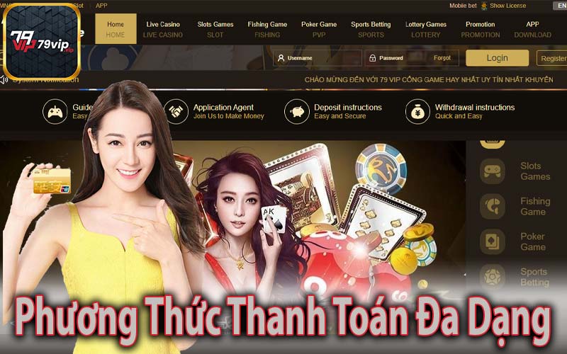 Phương Thức Thanh Toán Đa Dạng